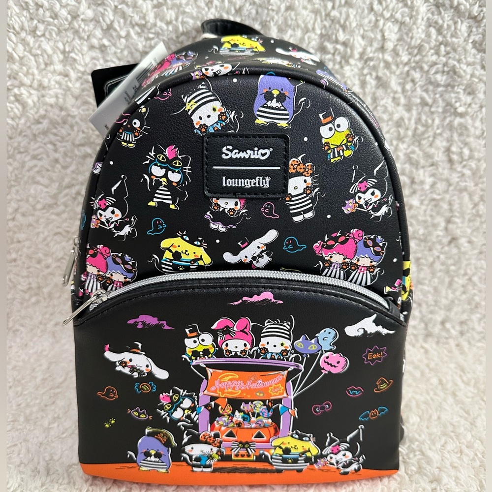 NWT Loungefly Sanrio Hello Kitty And Friends Halloween Mini Backpack